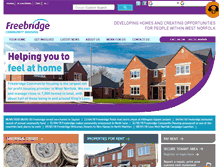 Tablet Screenshot of freebridge.org.uk